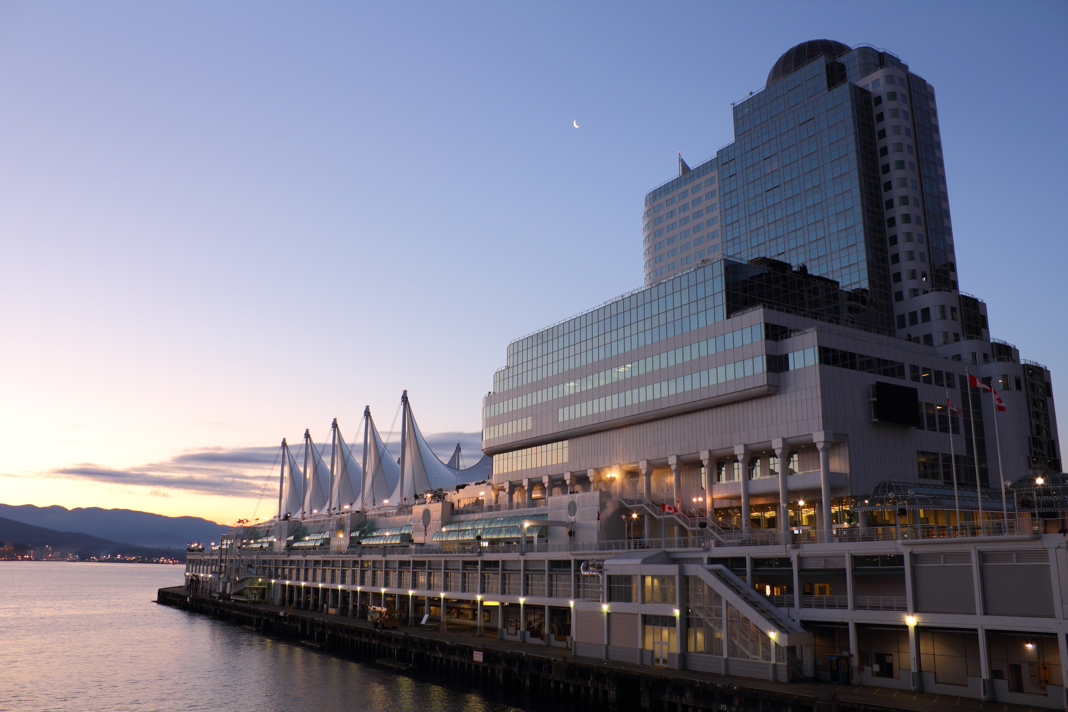 Canada Place Dawn, Vancouver
